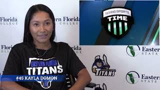 Titan Sports Time with softball player Kayla Domon