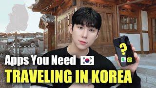 Apps you need traveling in KOREA 