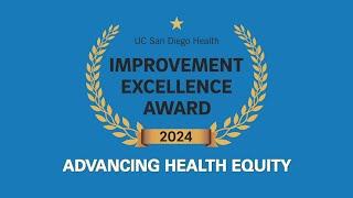 Advancing Health Equity | Improvement Excellence Awards 2024