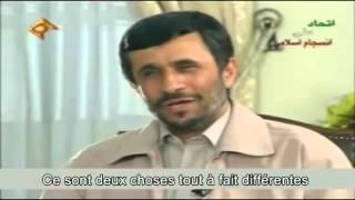 Iran   Pujadas Ahmadinejad  L'interview cachée aux français