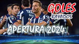 Todos los goles de Rayados en el apertura 2024