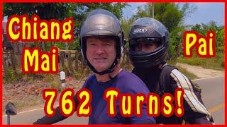 On the road from Chiang Mai to Pai  Northern Thailand travel 2022