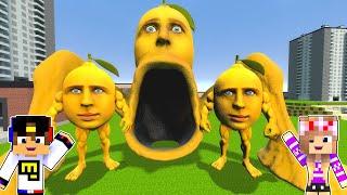 BROKEN MOD SEA DEVOURER FROM MEMES IN MINECRAFT NOOB GIRL AND PRO MINECRAFT TROLLING VIDEO