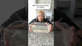 POV Oil Floats On Water