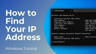 How to Find Your IP Address in Windows 11