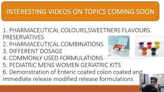 PHARMACEUTICAL COLOUR SWEETNER FLAVOUR PRESERVATIVES. PHARMACEUTICAL KITS.PHARMACEUTICAL FORMULATION