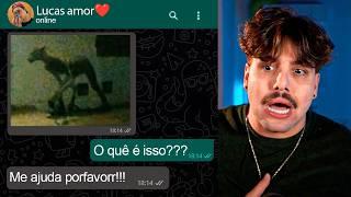 Essas conversas de WhatsApp vão te deixar traumatizados