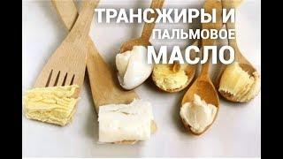 ТРАНСЖИРЫ и ПАЛЬМОВОЕ МАСЛО - в чем вред?