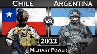 Chile vs Argentina Military Power Comparison 2022 | Global Power