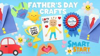 7 Easy Father's Day Crafts for Kids | Smart Start with Miss Daisy