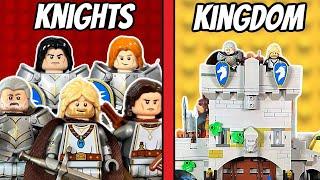 I Built a LEGO Medieval KINGDOM Using DnD CMF Minifigures!