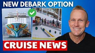 CRUISE NEWS: New Debark Process, Tragic Incident & More