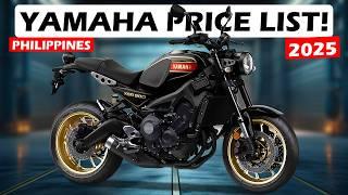 Updated Yamaha Motorcycle Price List Philippines 2025!