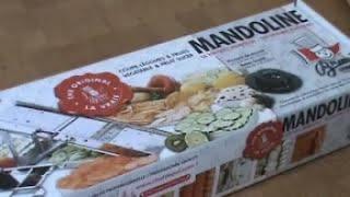 how to use a mandoline slicer