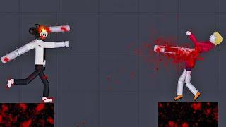 Chainsaw Man Throws Chainsaws at Humans in People Playground