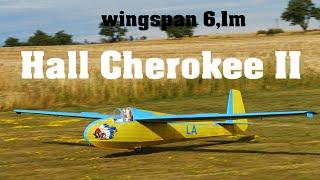 Hall Cherokee II | obří 50% RC větroň | 4K | Aerovleky Rokytnice 2023