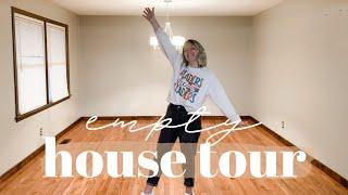 EMPTY HOUSE TOUR 2022 // our new house!!!!