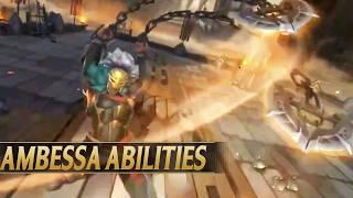 NEW AMBESSA ABILITIES & WEAPONS TEASER - League of Legends