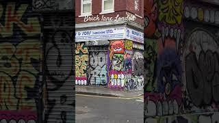 Graffiti at brick lane# shorts # love# adventure # Beautiful England