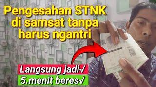 cara melegalisir STNK di samsat tanpa harus ngantri #samsat #pajakonline