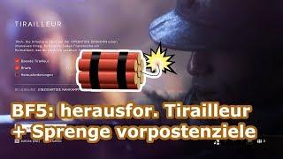 Battlefield 5: Tirailleur alle Herausforderungen + Fraternite (Sprenge vorpostenziele unentdeckt)