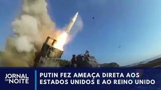 Rússia usa míssil hipersônico e Putin ameaça os EUA | Jornal da Noite