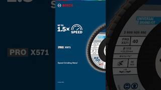 Bosch PRO X571 | Flap Disc for Angle Grinders