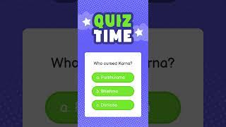 Who cursed Karna?  #trending #quiz #techlaughs #funnyjokes #puzzle #techcomedy #comedyfilms #techvid