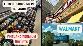 Orlando Shopping! Vineland Premium outlets & Walmart