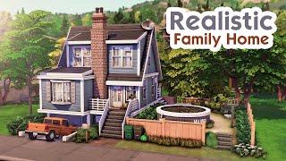 Realistic Family Home | The Sims 4 Speed Build