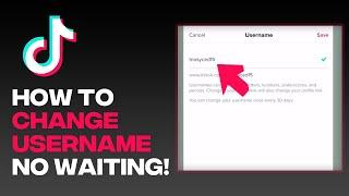 How To Change Username On TikTok Without Waiting 30 Days In 2023 | UPDATED