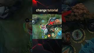 change tutorial mlbb mobilelegends #mlbb #mobilelegends #mlbbiranofficial #mlbbtutorial #changemlbb