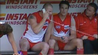 Barry Hall's Frustrating Day In Perth (AFL 2004)