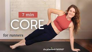 7 Minute Core Workout for Runners Follow Along