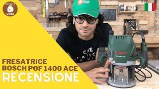 Recensione fresatrice Bosch POF 1400 ACE - Perfetta per il DIY