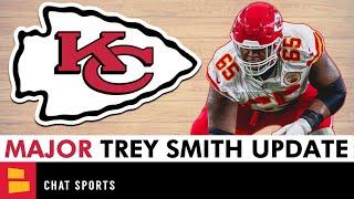 MAJOR Trey Smith Update On His Future In Kansas City After Receiving Franchise Tag | Chiefs News