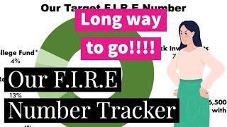 Our FIRE Number Tracker | 15.8% to Goal | Fat FIRE | Long Way to GO