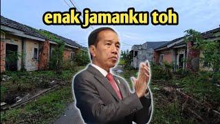 RUMAH SUBSIDI JOKOWI BAK KAMPUNG MATI
