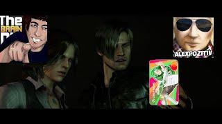 resident evil 6 AlexPozitiv и TheBrainDit лучшие моменты#2