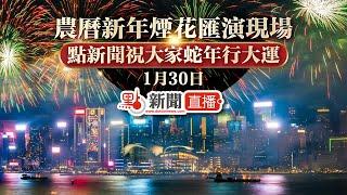 點直播｜農曆新年煙花匯演現場  點新聞祝大家蛇年行大運｜1月30日