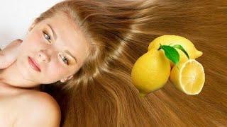 Осветление волос в домашних условиях, осветление лимонной кислотой. Простой способ.