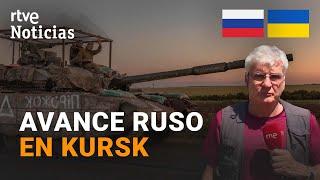 GUERRA UCRANIA: RUSIA RECUPERA el CONTROL sobre SUDZHA y AVANZA en otras zonas de KURSK | RTVE