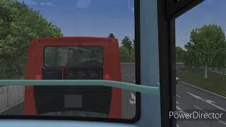 Omsi 2 Full Route Visual ~ Bus Route U36 : Ashbury University Circular