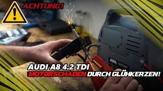 Motorschaden durch Glühkerzen! So testen Wir das! Audi A8 4.2 V8 TDI 4E #diy #tutorial #cars