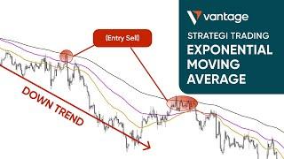 Cara AMPUH Meraih PROFIT Menggunakan EXPONENTIAL MOVING AVERAGE Untuk TRADING ! #strategitrading