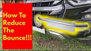 How To Reduce The Bounce In Number Plate Mounted Lights