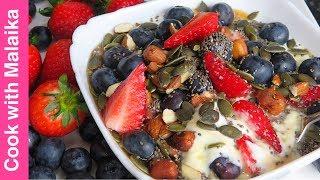 What I eat in my breakfast | Cook with Malaika |Health break fast
