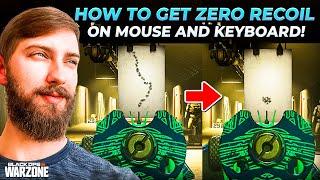 Secret To NO Recoil in BO6 Warzone  Best Settings For Mouse and Keyboard