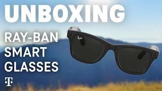 Ray-Ban Stories Wayfarer Smart Glasses Unboxing | T-Mobile