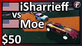 Moe vs iSharrieff | THE RETURN OF MOE | $50 Rocket League 1v1 Showmatch